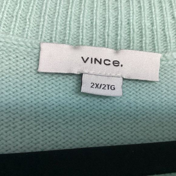 Vince Wool & Cashmere Blend Sweater (Plus Size) 2X - Picture 3 of 11